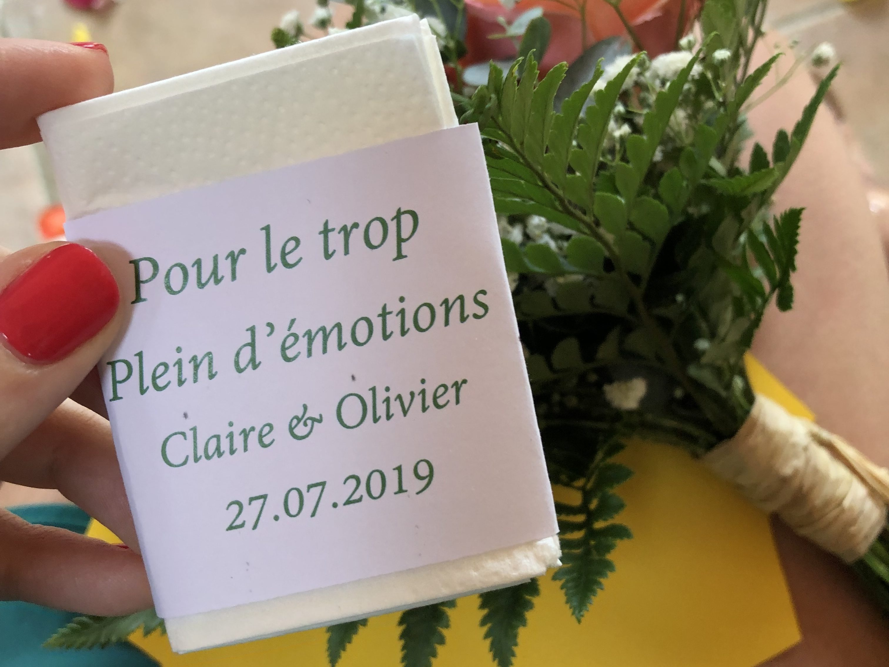 Marie wedding planner lorraine mariage Claire et Olivier